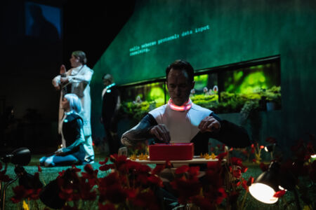 Alex Hetherington, Krisztina Szabó, Sofi Gudiño and Scott Belluz. Photo by Elana Emer.