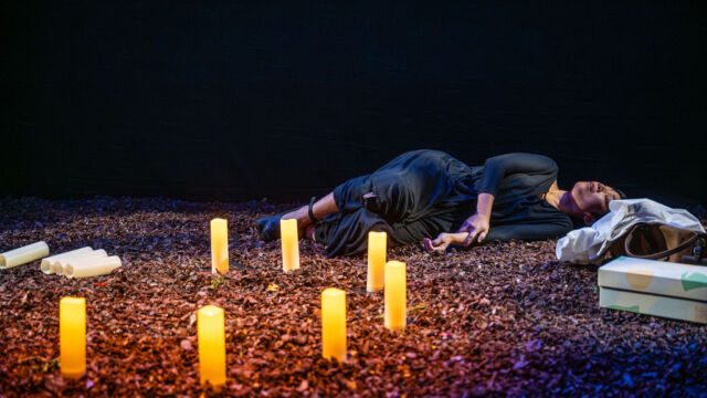 All photos by Dahlia Katz, with Xin Wang and Rumi Jeraj. Set Design by Michael Hidetoshi Mori. Lighting Design by Emerson Kafarowski.