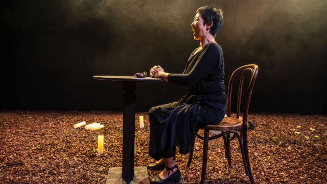 All photos by Dahlia Katz, with Xin Wang and Rumi Jeraj. Set Design by Michael Hidetoshi Mori. Lighting Design by Emerson Kafarowski.