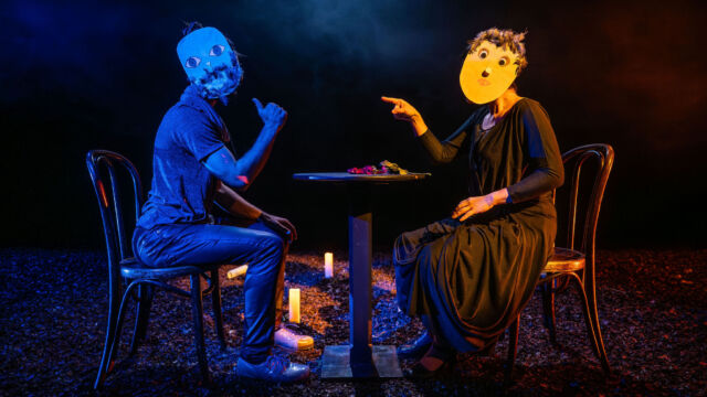 All photos by Dahlia Katz, with Xin Wang and Rumi Jeraj. Set Design by Michael Hidetoshi Mori. Lighting Design by Emerson Kafarowski.