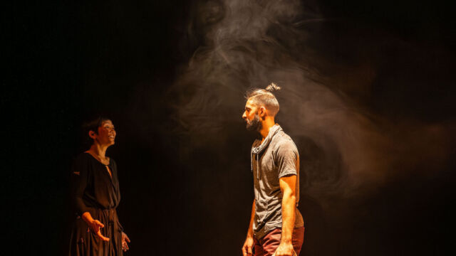 All photos by Dahlia Katz, with Xin Wang and Rumi Jeraj. Set Design by Michael Hidetoshi Mori. Lighting Design by Emerson Kafarowski.